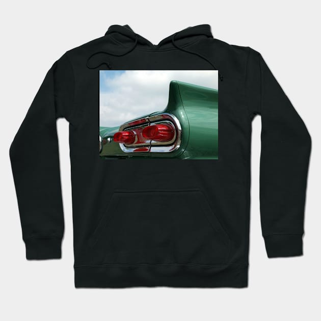 Rear Classic Car Hoodie by Beate Gube